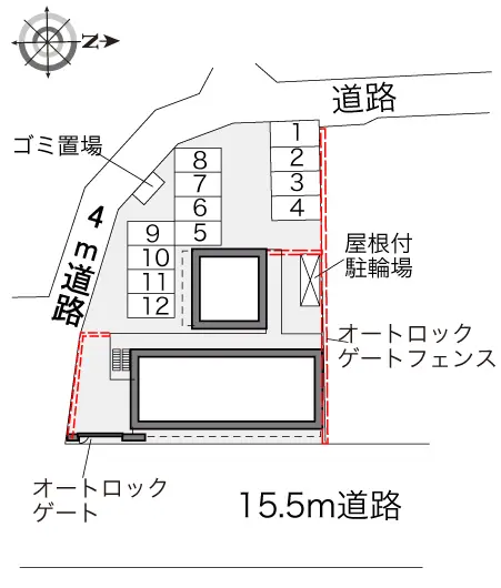 所沢市西新井町 月極駐車場